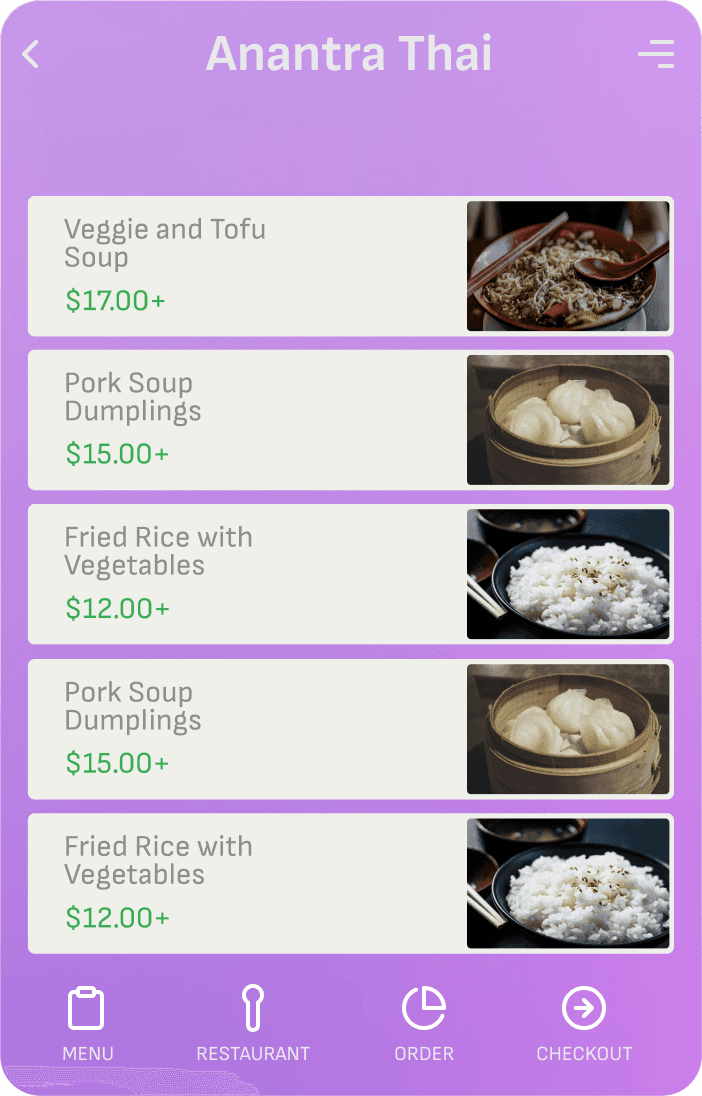 Mobile Ordering